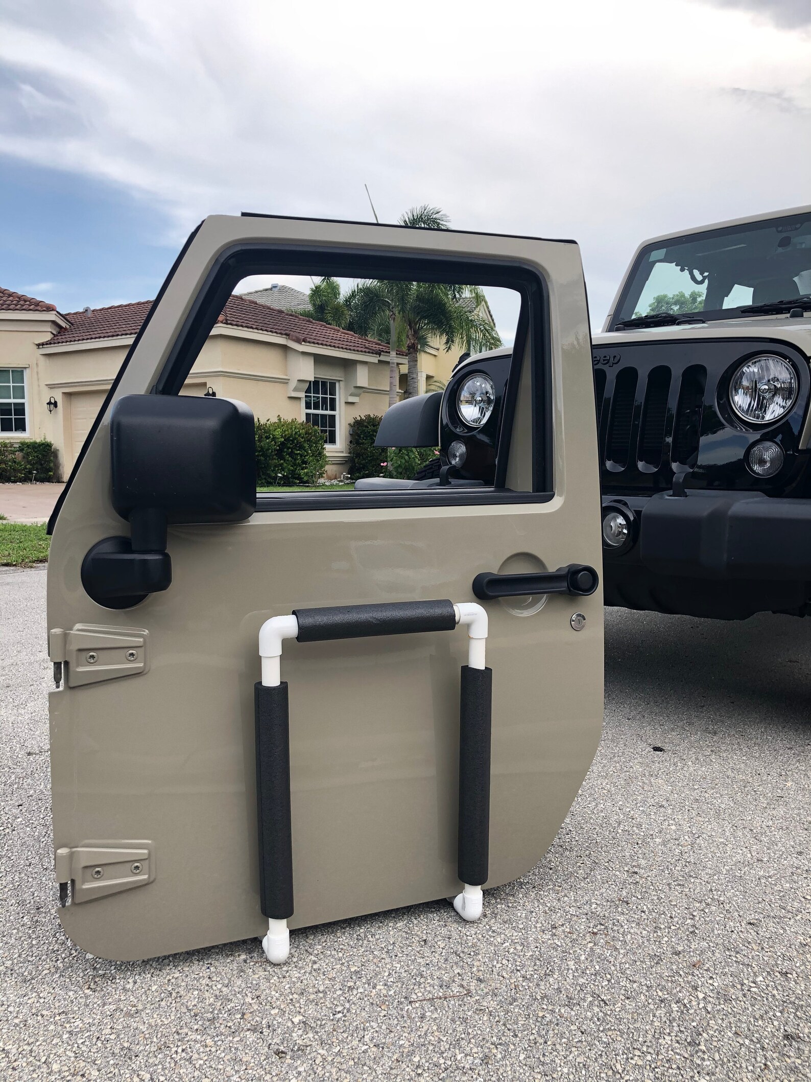 Jeep Door Holder Storage Rack Wrangler/gladiator Compatible Etsy