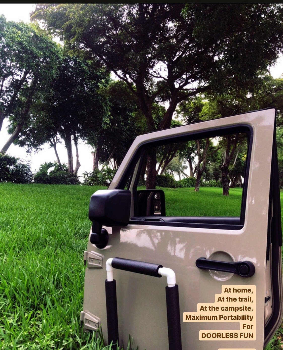 Jeep Door Holder Storage Rack Wrangler/gladiator Compatible Etsy