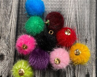 Vintage Lot Weepuls 80s 90s Fuzzy Pom Pom Characters Etsy