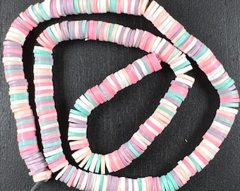 Heishi Beads, afrikanische Perlen 6 mm