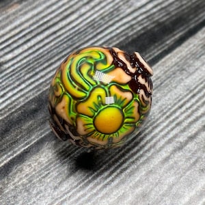 Mood bead ,  19x17 mm , 4 beads