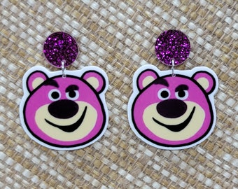 Op Toy Story geïnspireerde lotso acryloorbellen