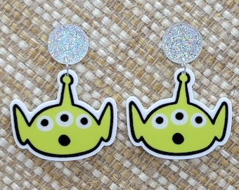 Op Toy Story geïnspireerde 'Chosen One'-alien acryloorbellen