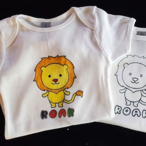 Paint Your Clothes:  Onesies