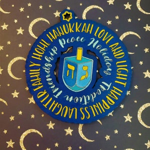 Malen Sie Ihre eigenen: Hanukkah Ornamente
