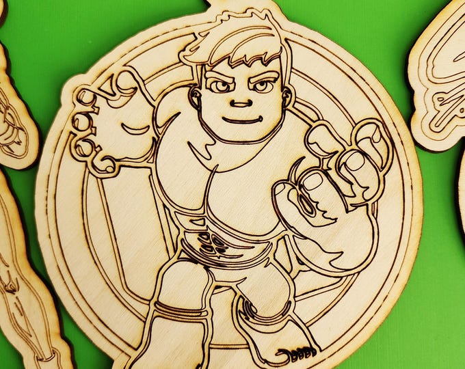 Paint Your Own: Hulk SMASH