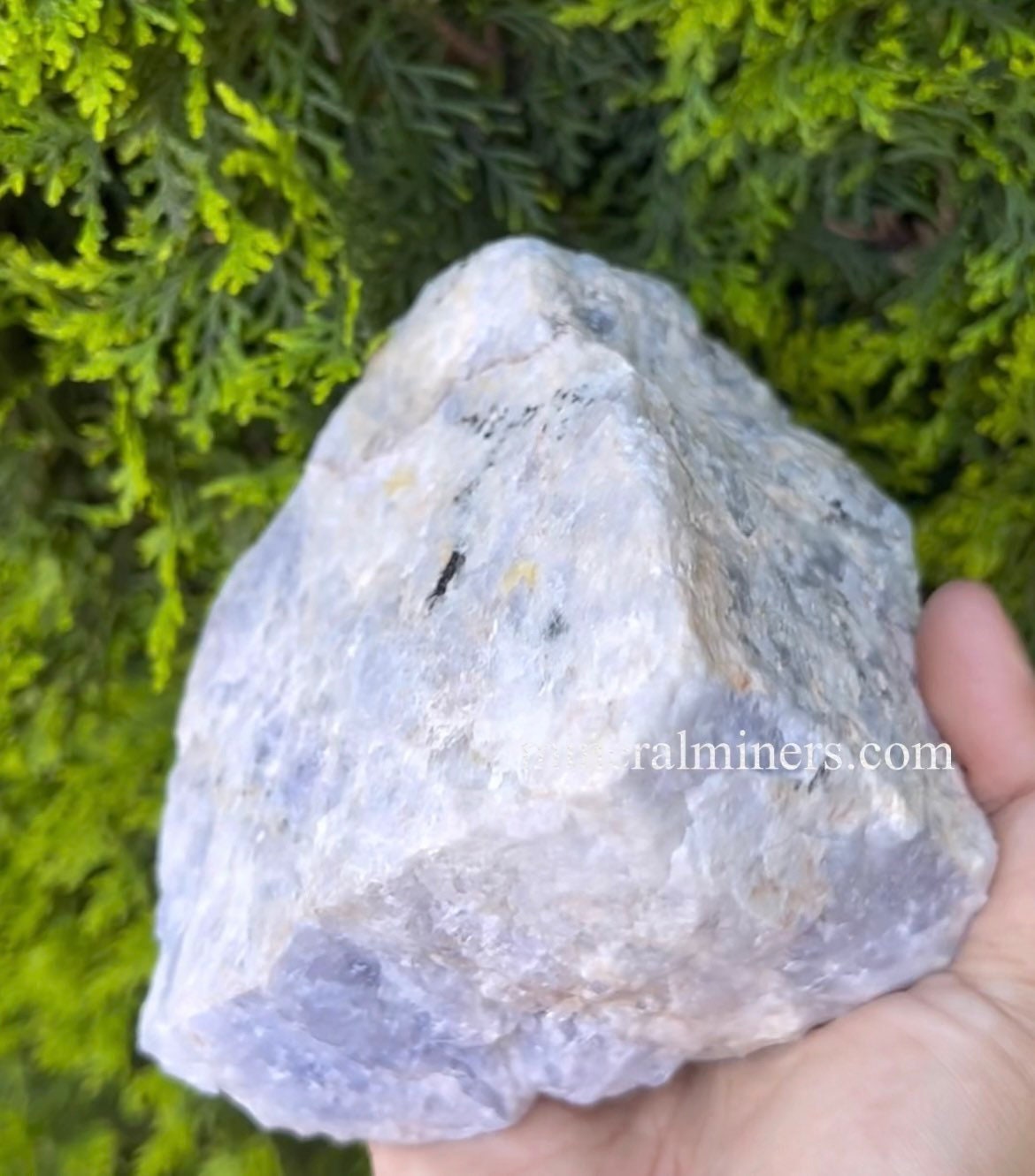 Large Lavender Amblygonite, 8600 Carats Collector Rare Natural Purple Mineral, Crystal, Brazilian Decorator Rock