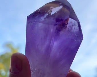 Ametrine Polished Crystal, 2.8" tall Rare Quality Ametrine, Polished Amethyst Citrine Crystal, Natural Color Bolivian Ametrine Pilar