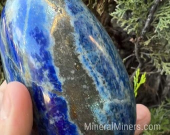 Lapis lazuli-ei, verzamelaar lapis lazuli, natuurlijke kleur blauwe lapis, farao lapis, decoratieve blauwe steen, 4 inch blauw lapis ei,