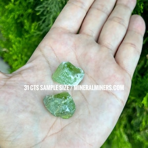 Raw Peridot Crystal Pieces, Natural Gem-grade Peridot Pieces, Natural Color Peridot, Green Raw Rough, Natural Terminated Crystals, Peridot