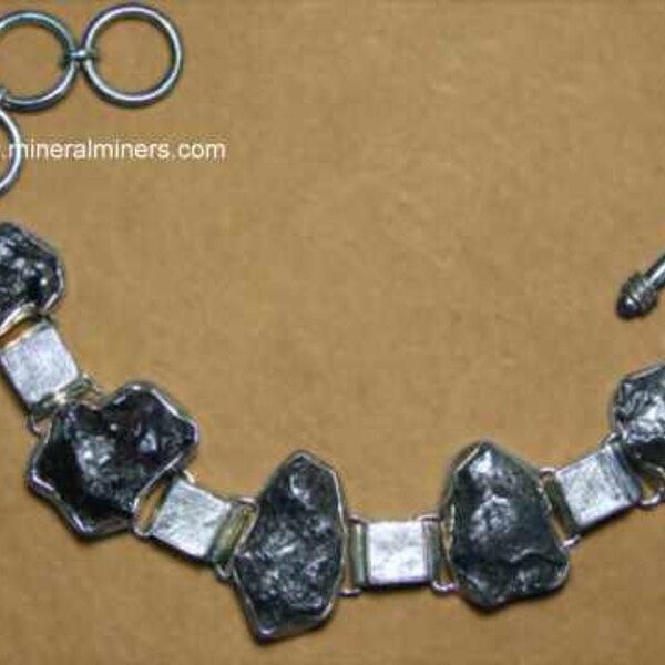 Meteorite Bracelet Etsy