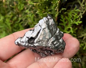 Genuine Campo del Cielo Meteorite, 114g Iron Nickel Fragment, IAB Octahedrite Argentina, Authentic Space Rock, Collector Specimen