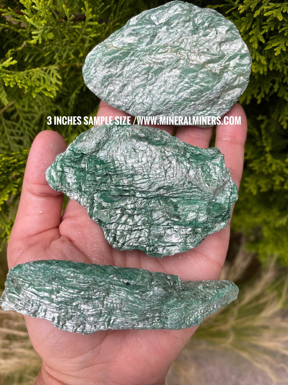 Raw Green Mica Fuchsite, Fuchsite Mica, Green Fuchsite Crystals, Green ...