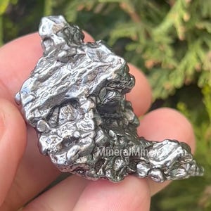 Campo Del Cielo Meteorite Fragment, Space Rock, Coarse Iron octahedrite Meteorite, Collecting Meteorites, Extraterrestrial Rock, Unique Rock