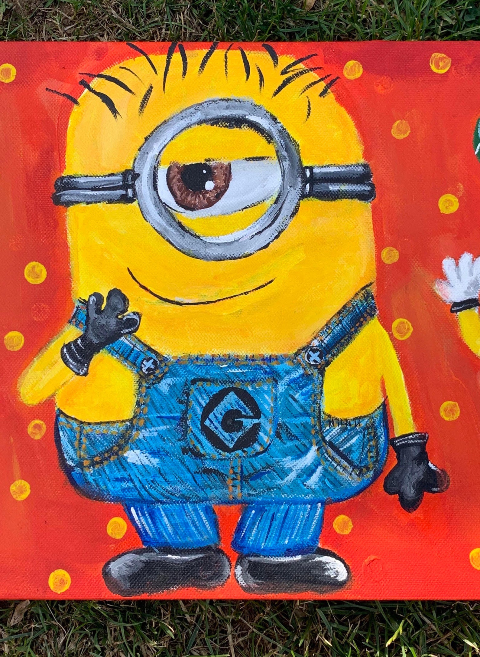 Minions Despicable Me Acrylic Painting | Etsy