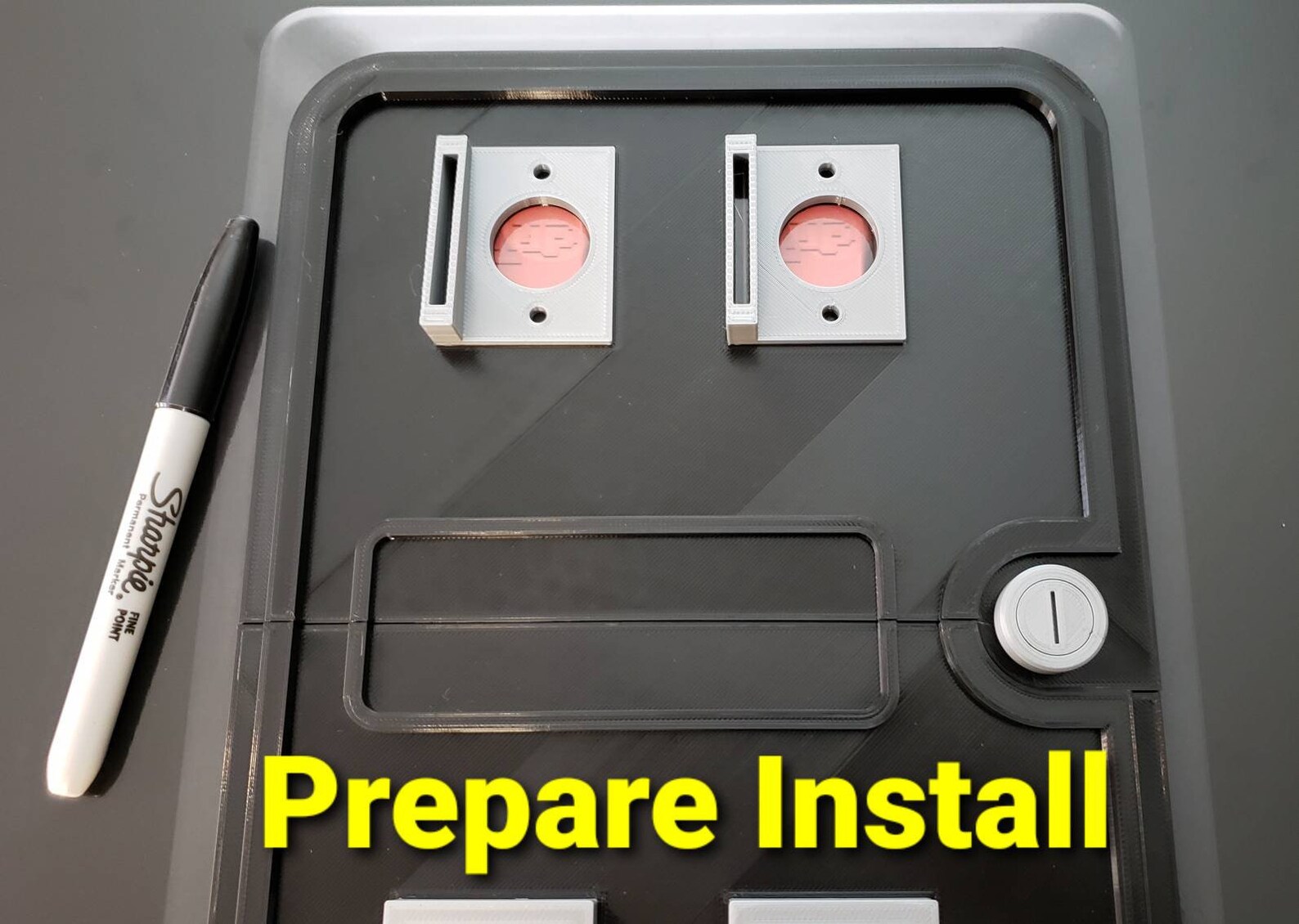 Arcade1up Legacy Namco Pacman Coin Door Custom LED Buttons Etsy