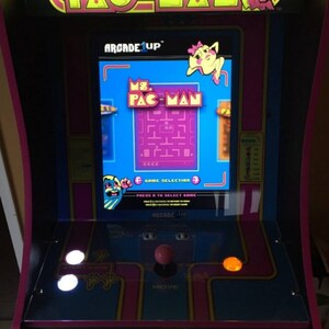 Arcade1up Ms. Pac-man LED Buttons Upgrade With Custom Power | Etsy