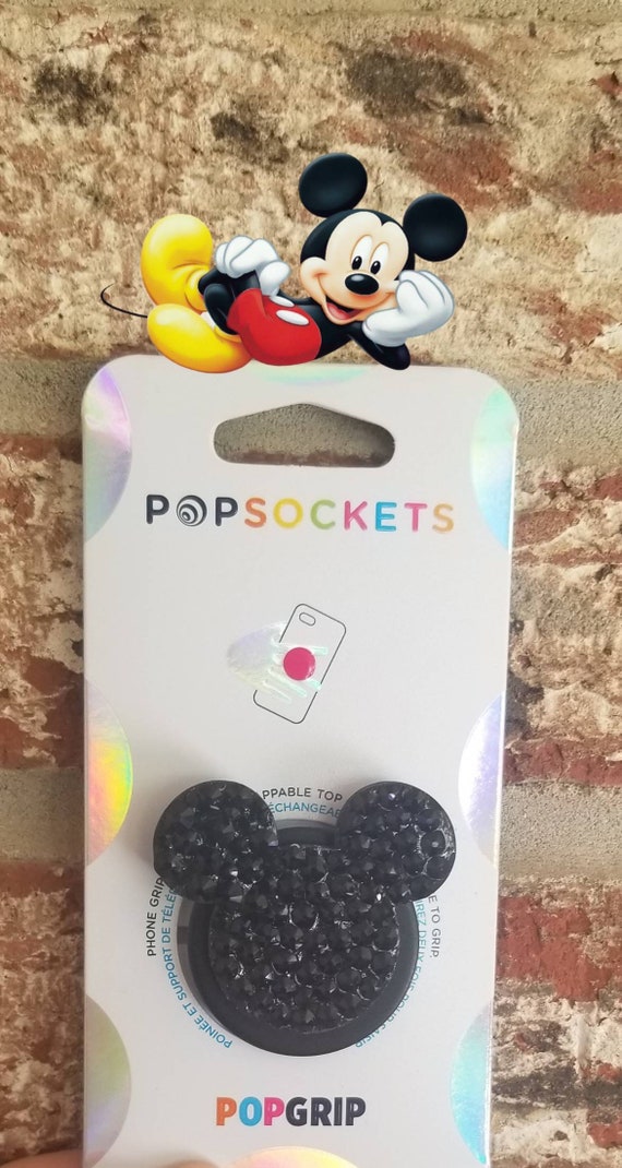 All Black Crystal Mini Mickey Inspired Crystal Popsocket Etsy All Black Crystal Mini Mickey Inspired Crystal Popsocket Etsy