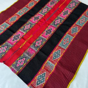 Q’ero Vintage Mestana Tapestry,Handwoven Andean Alpaca Wool Textile,Despacho Mesa,Ritual Altar Cloth,Shamanic Décor,Plant Medicine,Peru Art