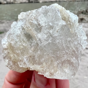 Rainbow Quartz Crystal w Muscovite Mica Raw Crystal Mineral, Clear Quartz Crystal,High Vibration Minerals, Energy Healing Tool, Gemstone