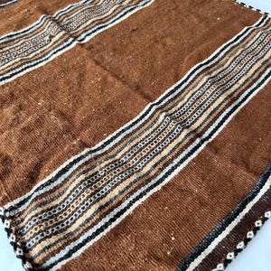Andean Mestana Alpaca Tapestry, Handwoven Q&#39;ero Textile,Despacho Mesa, Ritual Altar Cloth, Shamanic Décor, Plant Medicine Manta,Peruvian Art
