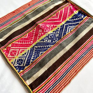 Andean Mestana Medium Tapestry, Handwoven Q&#39;ero Textile,Despacho Mesa, Ritual Altar Cloth, Shamanic Décor, Plant Medicine Manta,Peruvian Art