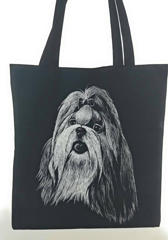 dog breed tote bags