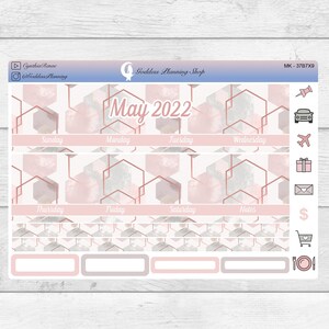 May Monthly Calendar Sticker Kit - Budget Sticker Kit B