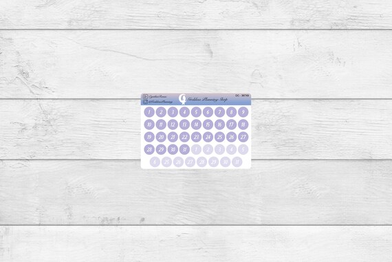 Stickers April Monthly Calendar Sticker Kit Budget Sticker Kit B ...