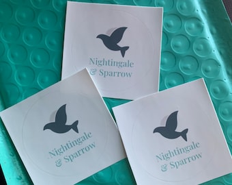 Nightingale & Sparrow Logo Sticker