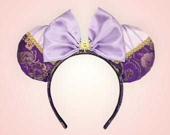 Rapunzel Inspired Mouse Ears: Tangled Inspired Disney Bounding Headband
