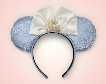 Cinderella Inspired Mouse Ears: Princess  Inspired Disney Bounding Headband