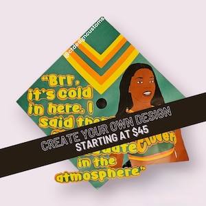 Custom Graduation Cap Topper