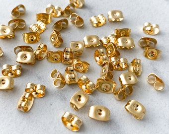 500PCS SILVER GOLD PLATED EARRING SCROLL BUTTERFLY BACKS DIY STOPPERS 500PCS SILVER GOLD PLATED EARRING SCROLL BUTTERFLY BACKS DIY STOPPERS