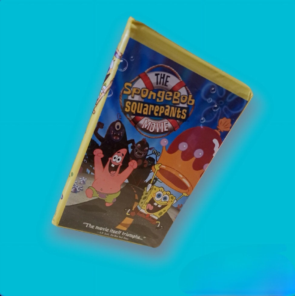 the spongebob squarepants movie vhs