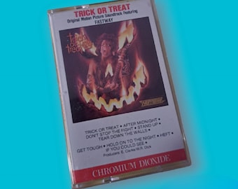 Trick Or Treat Original Motion Picture Soundtrack Cassette Tape Featuring FASTWAY