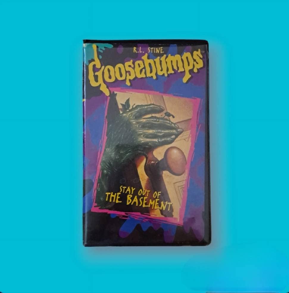 Goosebumps Stay Out of the Basement VHS Tape 1996 R.L. Stine