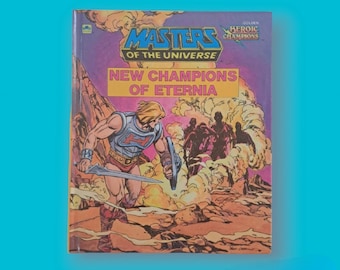 Masters of the Universe New Champions of Eternia Golden Book 1985