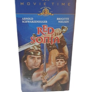 Red Sonja MGM Movie Time VHS