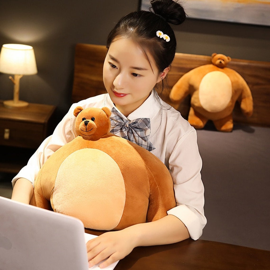 47cm Small Head Bear Toy Cute Teddy Bear Plush Toys Stuffed Etsy