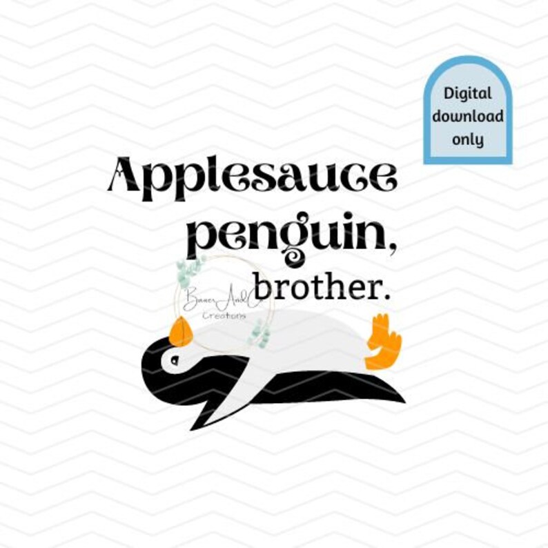 Vampire Diaries PNG Applesauce Penguin Vampire Diaries Digital Download