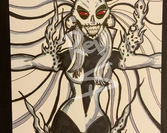 Silver Banshee Original Art