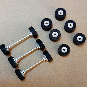 Afx Slot Cars NOS HO Scale Aurora Slot Car Tires 10pk Fits T-Jet - Main Image