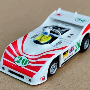 Slot Car, HO (1/64) scale  AFX Porsche 510K Custom build Can Am New Old Stock body on New AFX Mega G plus chassis