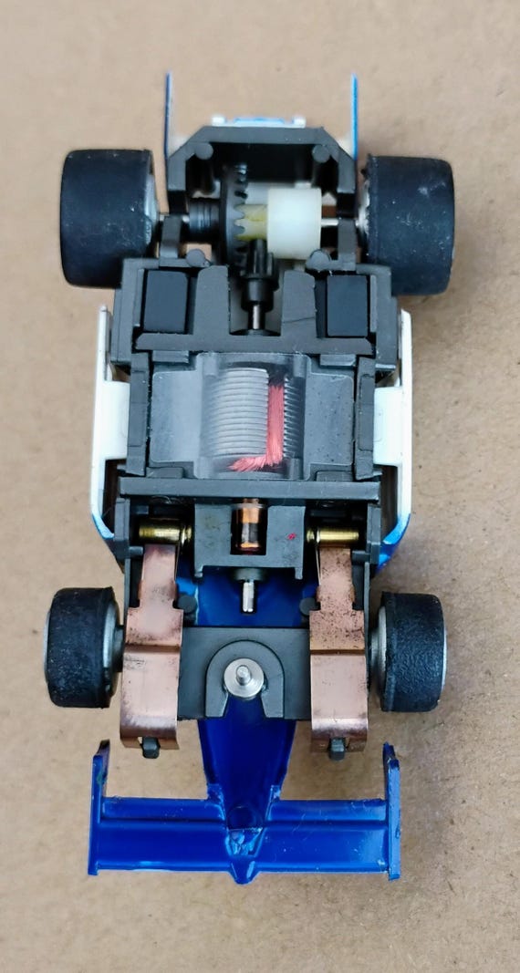 Vintage TYCO F1 Slot Car: Renault Elf Canon, 440 MX2 Chassis - Etsy