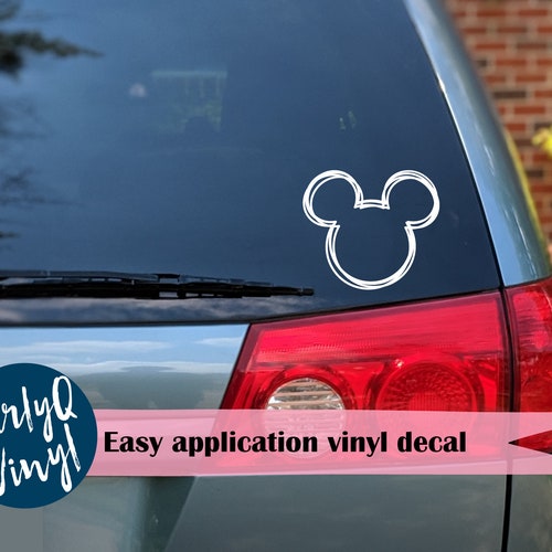 Cartoon Castle Magic Decal Sticker – For Car Window, Laptop, MacBook, SUV, Wall Decor