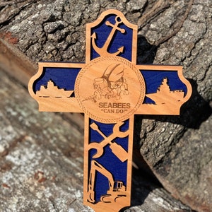 Best gift for a Seabee | gift for a navy seabee, navy gift, seabees, navy retirement gift, seabees can do