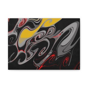 Abstract Canvas Art Print: Modern Home Decor, Unique Art Gift