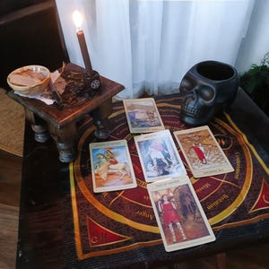Stesura dei tarocchi a cinque carte