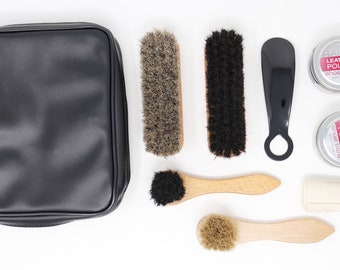 personalised shoe shine kit
